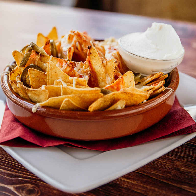 Nachos at the Fiddler