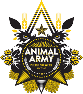 Animal army brewery logo