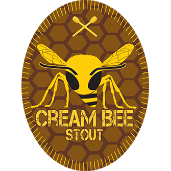 Cream bee stout logo